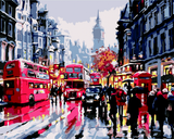 Картина за номерами Лондон під дощем 40х50 см ART Line ZB.64189 фото