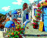 Картина по номерам Греческие каникулы 40х50 см ART Line ZB.64190 фото