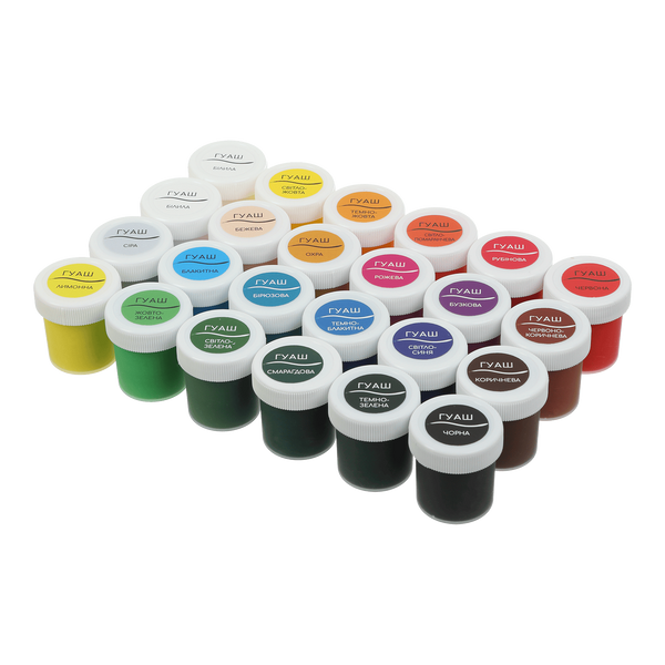 Набор гуашевых красок 24 цвета по 20 мл KIDS Line Classic ZB.6614 фото
